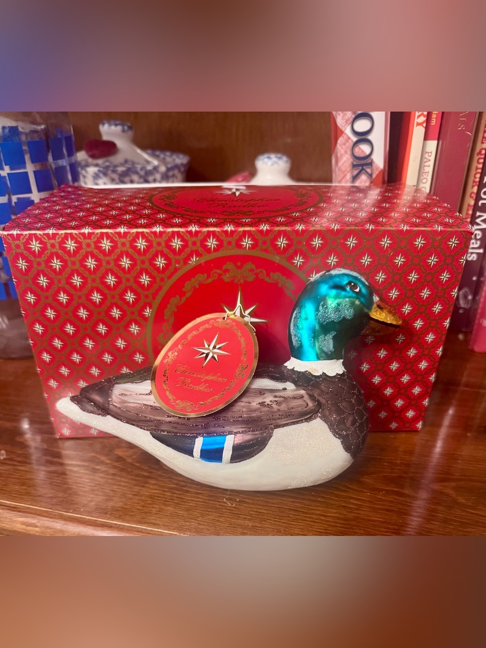 Christopher Radko Majestic Mallard Christmas Ornament